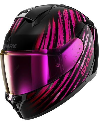 Casque Intégral Moto SHARK Ridill 2 Assya noir-rose