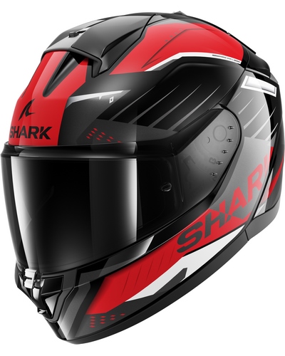 Casque Intégral Moto SHARK Ridill 2 Bersek noir-rouge