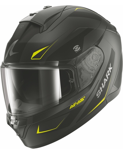 Casque Integral Moto SHARK Ridill 2 Mekarium mat anthracite-jaune