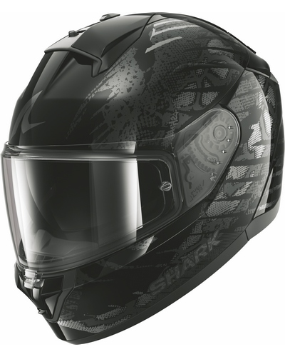Casque Integral Moto SHARK Ridill 2 Retaia noir-gris