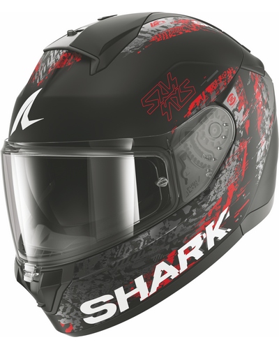 Casque Integral Moto SHARK Ridill 2 Speed-Vib mat noir-rouge Casque Integral Moto SHARK Ridill 2 Speed-Vib mat noir-rouge