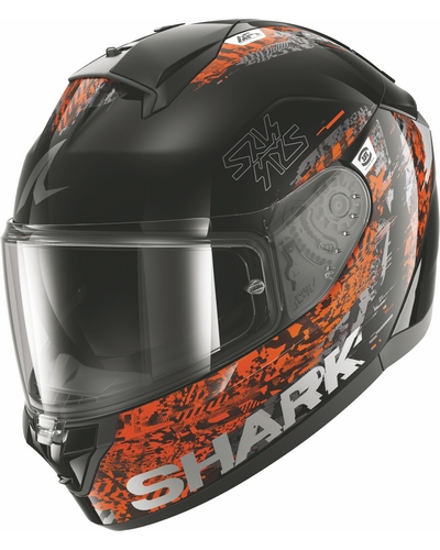Casque Integral Moto SHARK Ridill 2 Speed-Vib noir-orange Casque Integral Moto SHARK Ridill 2 Speed-Vib noir-orange