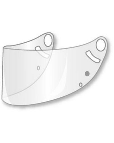 Écran Casque Moto SHARK RS2 RSR RSX total vision incolore