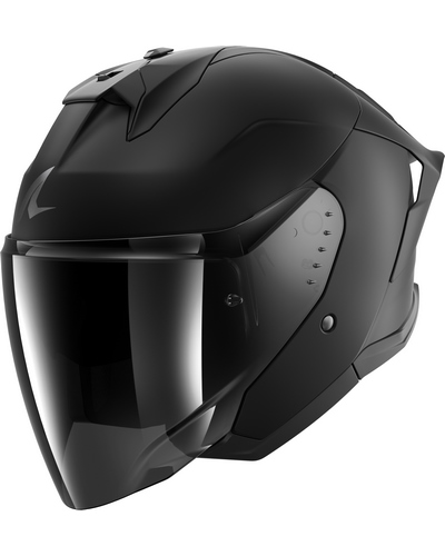 Casque Jet Moto SHARK Skwal Cup Dark Shadow noir mat Casque Jet Moto SHARK Skwal Cup Dark Shadow noir mat