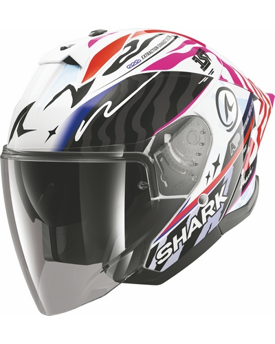 Casque Jet Moto SHARK Skwal Cup Speed-Fancy noir-orange