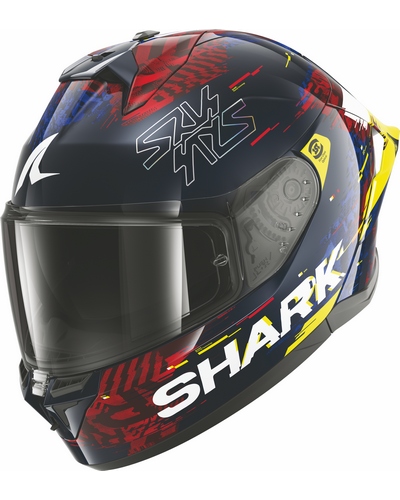Casque Integral Moto SHARK Skwal Cup Speed-Vib bleu-rouge Casque Integral Moto SHARK Skwal Cup Speed-Vib bleu-rouge