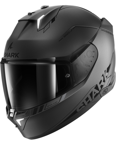 Casque Intégral Moto SHARK Skwal i3 LED Blank SP anthracite mat