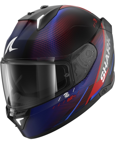 Casque Integral Moto SHARK Skwal i3 LED Speed-Tech noir-rouge Casque Integral Moto SHARK Skwal i3 LED Speed-Tech noir-rouge