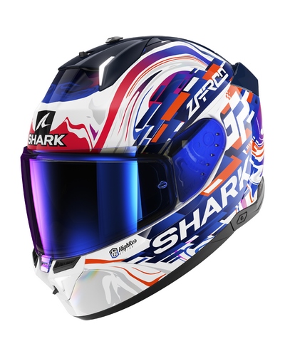 SHARK Skwal i3 Zarco GP France bleu-rouge SHARK Skwal i3 Zarco GP France bleu-rouge