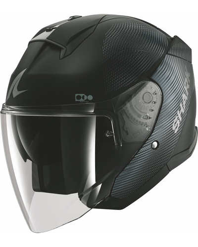 Casque Jet Moto SHARK Skwal jet SP Lyne mat noir-anthracite