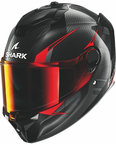 Casque Intégral Moto SHARK Spartan GT Kultram pro carbon noir-rouge