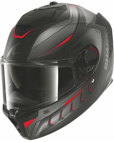 Casque Integral Moto SHARK Spartan GT pro C Mekarium anthracite-rouge Casque Integral Moto SHARK Spartan GT pro C Mekarium anthracite-rouge