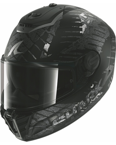 Casque Integral Moto SHARK Spartan RS Reptaia mat noir-anthracite Casque Integral Moto SHARK Spartan RS Reptaia mat noir-anthracite