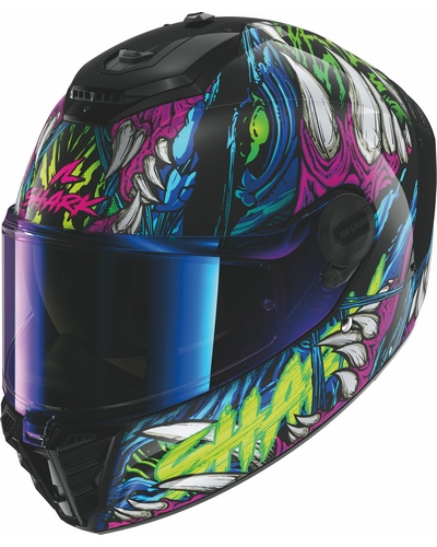 Casque Intégral Moto SHARK Spartan RS Shaytan multicolore