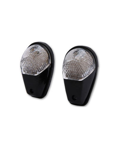 Clignotants Moto SHIN YO Clignotants à LED SHIN YO avec couvercle