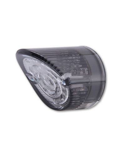 Accessoires Feux Moto SHIN YO Mini feu arrière SHIN YO Nose LED  teinté transparent