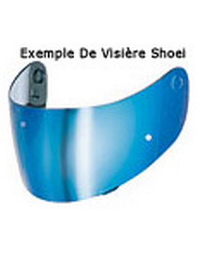 Écran Casque Moto SHOEI CX1 Irridium bleu