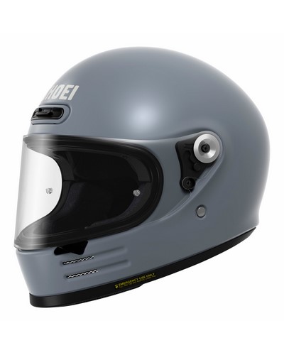 Casque Intégral Moto SHOEI Glamster uni gris