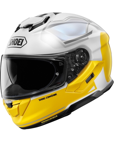 Casque Integral Moto SHOEI GT air 3 Mike blanc-jaune