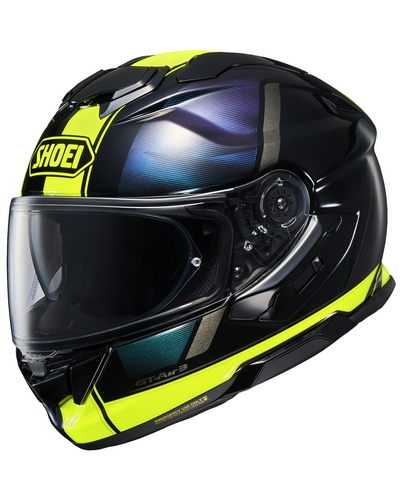 Casque Intégral Moto SHOEI GT air 3 Scenario tc3 jaune dominant