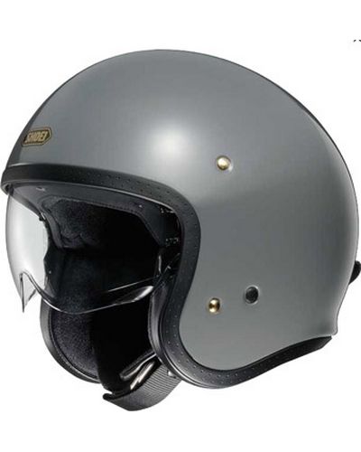 Casque Jet Moto SHOEI J.O gris brillant