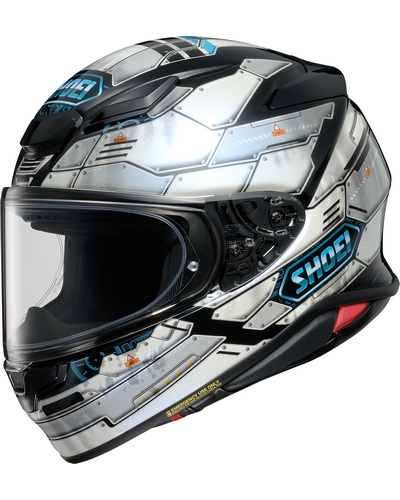 Casque Intégral Moto SHOEI NXR 2 Fortress tc6 blanc dominant