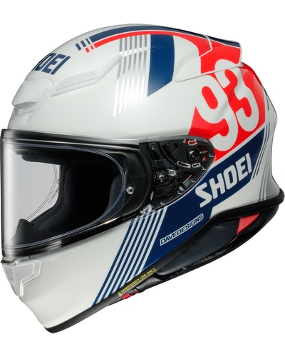 Casque Intégral Moto SHOEI NXR 2 MM93 Rétro blanc dominant