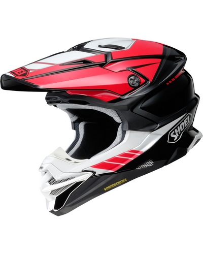 Casque Moto Cross SHOEI VFX-WR 06 Jammer noir-rouge