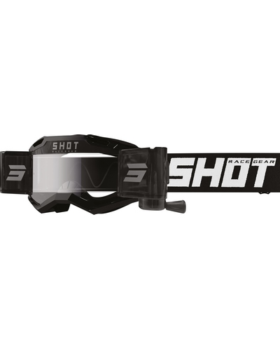 Masque Moto Cross SHOT Assault 2.0 Roll-off noir
