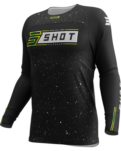 Maillot Moto Cross SHOT Contact Art noir