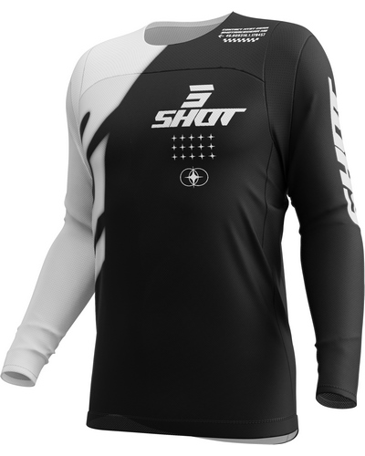 Maillot Moto Cross SHOT Contact Myst noir