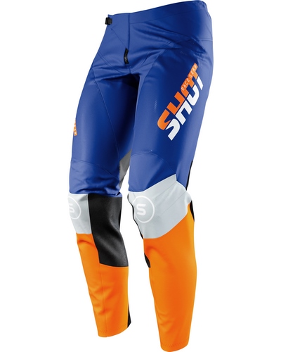 Pantalon Moto Cross SHOT Contact Spirit bleu-orange
