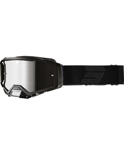 Masque Moto Cross SHOT Core Solid noir mat