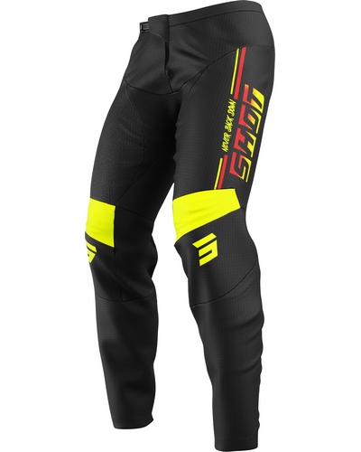 Pantalon Moto Cross SHOT Devo Block jaune
