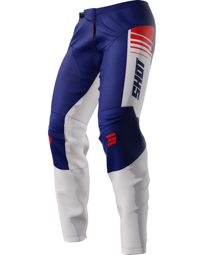 Pantalon Moto Cross SHOT Devo Peak bleu