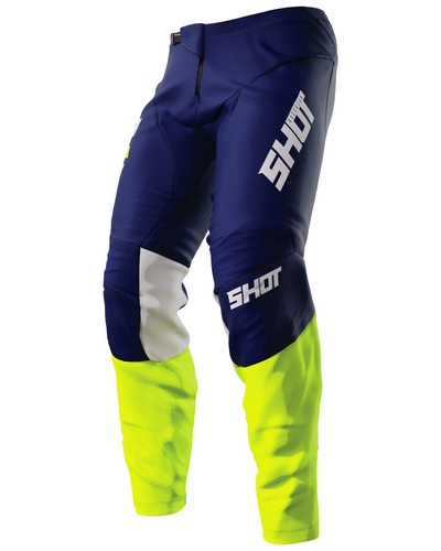 Pantalon Moto Cross SHOT Devo Reflex bleu