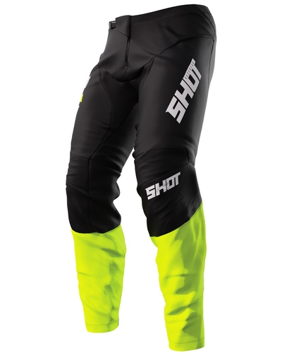 Pantalon Moto Cross SHOT Devo Reflex jaune