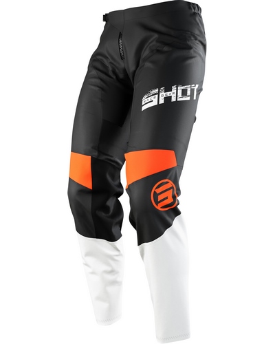 Pantalon Moto Cross SHOT Devo Slam kid orange