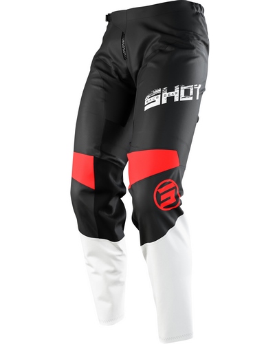 Pantalon Moto Cross SHOT Devo Slam kid rouge