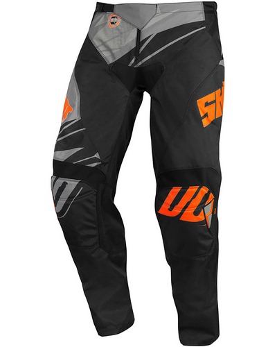 Pantalon Moto Cross SHOT Devo Ventury gris-orange