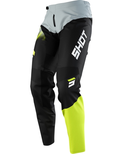 Pantalon Moto Cross SHOT Devo Versus noir-jaune