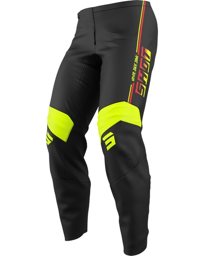 Pantalon Moto Cross SHOT Draw Block kid jaune