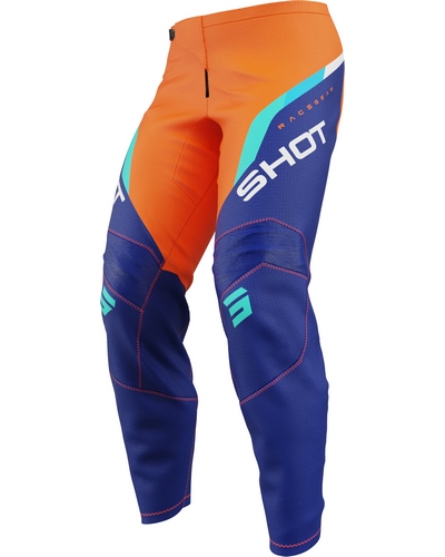 Pantalon Moto Cross SHOT Draw Daytona kid orange