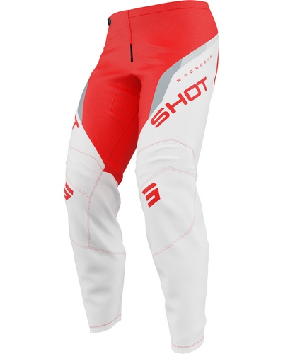 Pantalon Moto Cross SHOT Draw Daytona kid rouge