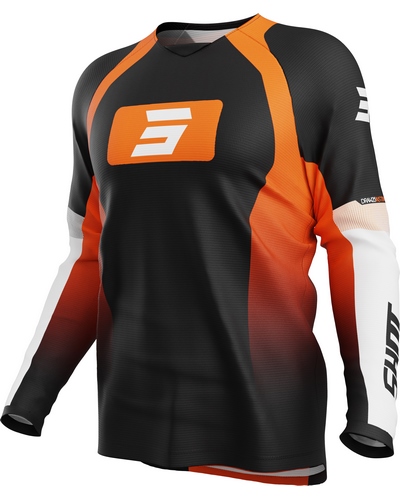 Maillot Moto Cross SHOT Draw Instinct orange