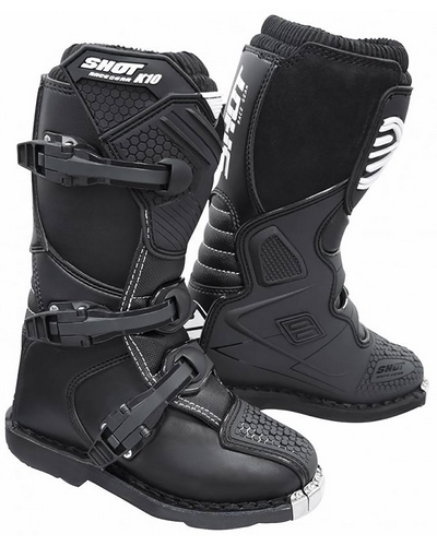 Bottes Moto Cross SHOT K10 2.0 kid uni noir