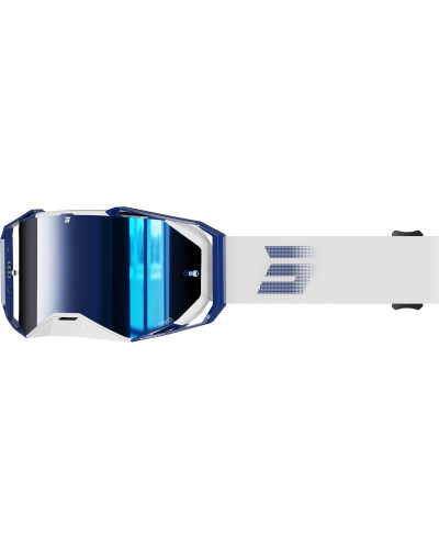 Masque Moto Cross SHOT Lite Calm bleu Masque Moto Cross SHOT Lite Calm bleu