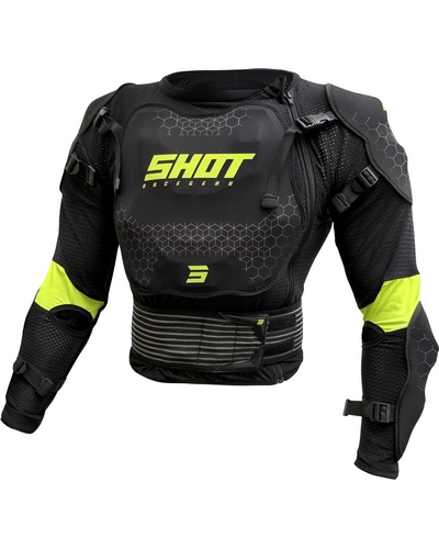 Gilet de Protection Moto SHOT Optimal 2.0 kid noir-jaune