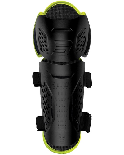 Protection Genoux Moto SHOT Optimal Kid 2.0 noir-jaune