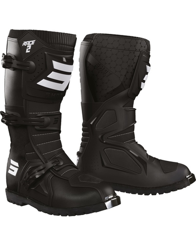 Bottes Moto Cross SHOT Race 2 Enduro noir